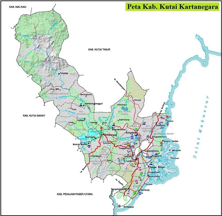 peta-kabupaten-kutai-kartanegara-kaltim